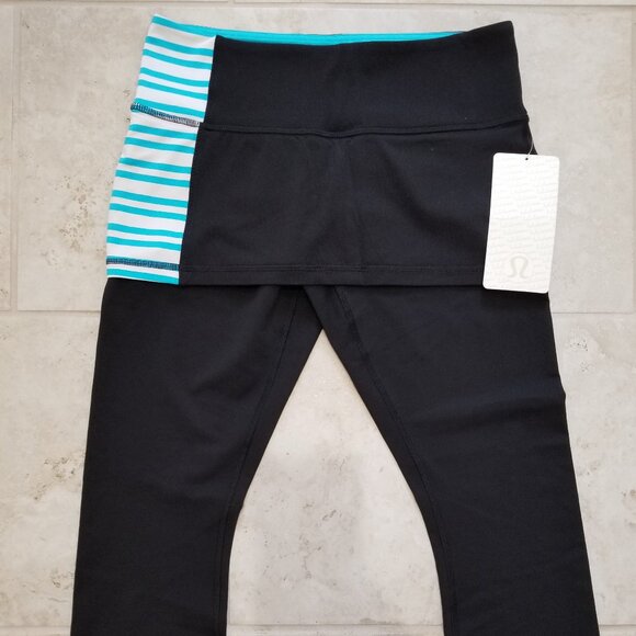 NWT Lululemon A Go Go Crop Leggings (8) - Picture 6 of 6